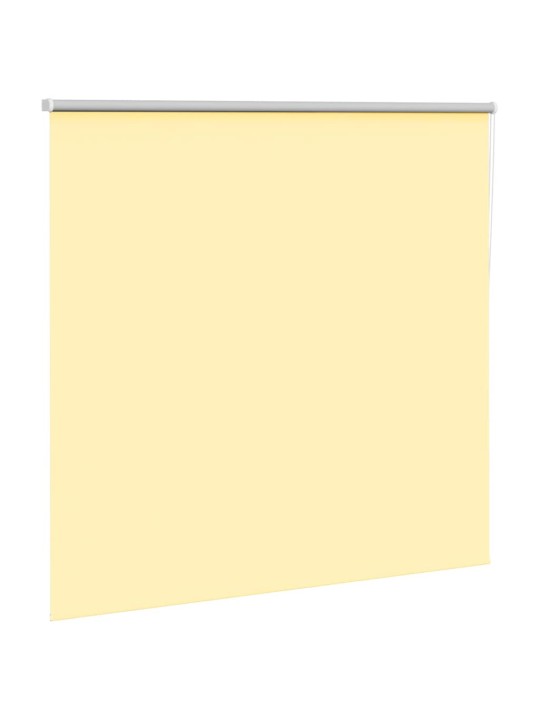 Roleta zatemňovací žlutá šířka látky 161,6 cm polyester