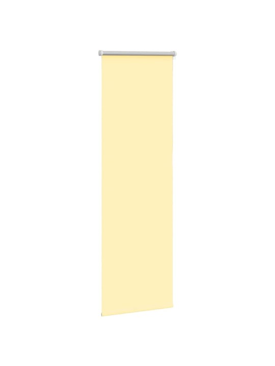 Roleta zatemňovací žlutá šířka látky 40,7 cm polyester