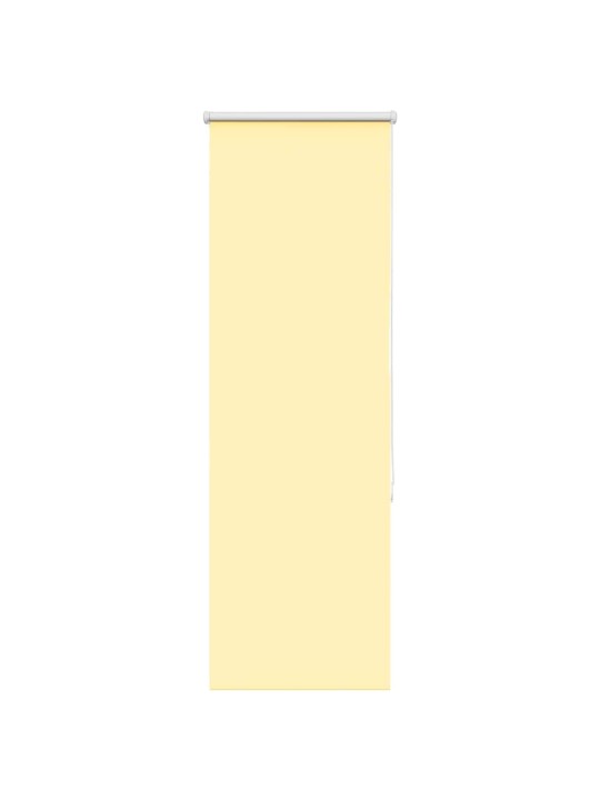 Roleta zatemňovací žlutá šířka látky 55,7 cm polyester