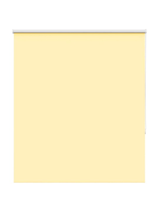 Roleta zatemňovací žlutá šířka látky 131,6 cm polyester