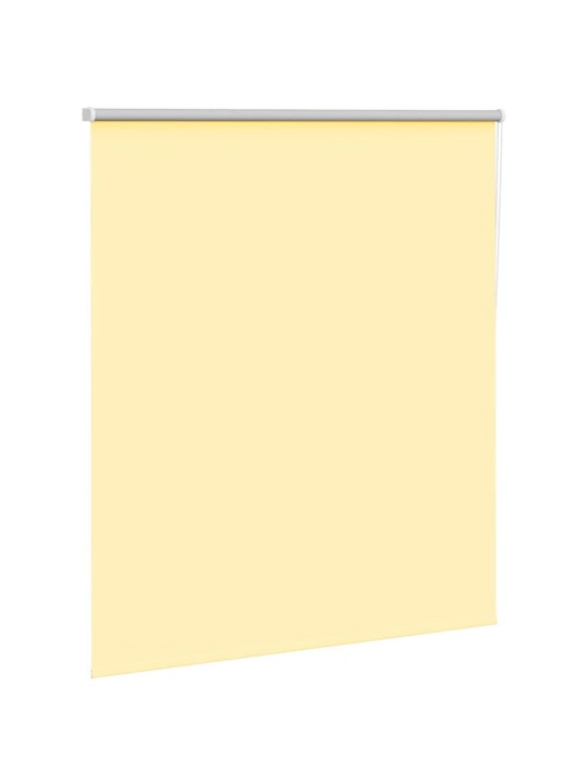 Roleta zatemňovací žlutá šířka látky 131,6 cm polyester