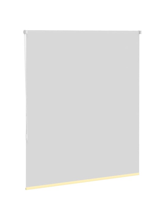 Roleta zatemňovací žlutá šířka látky 131,6 cm polyester
