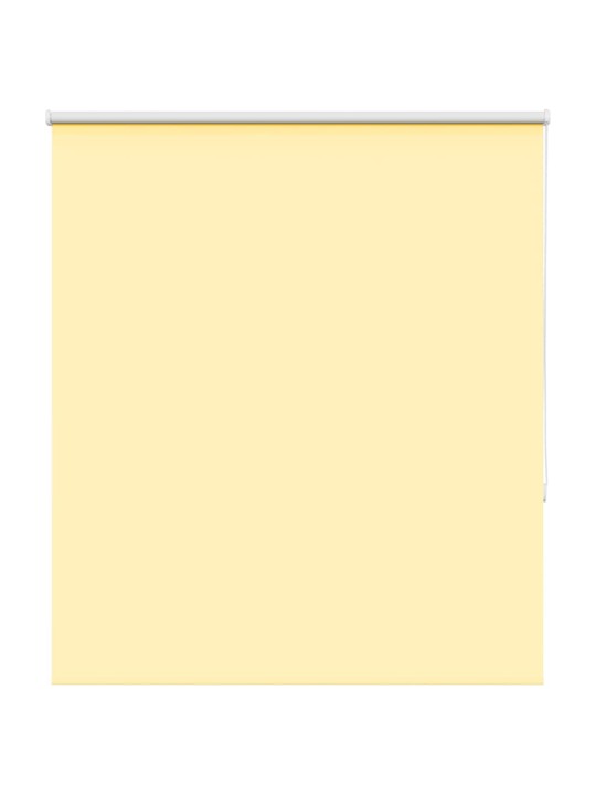 Roleta zatemňovací žlutá šířka látky 136,6 cm polyester
