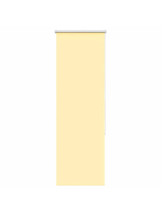Roleta zatemňovací žlutá šířka látky 45,7 cm polyester