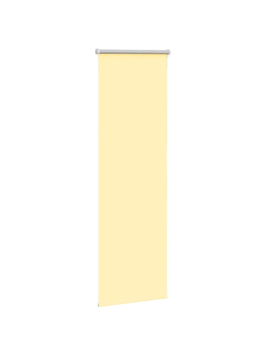 Roleta zatemňovací žlutá šířka látky 45,7 cm polyester