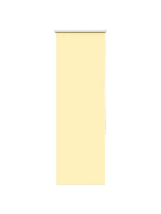 Roleta zatemňovací žlutá šířka látky 50,7 cm polyester