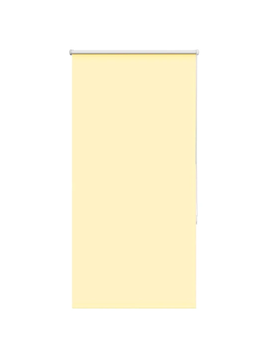 Roleta zatemňovací žlutá šířka látky 75,7 cm polyester