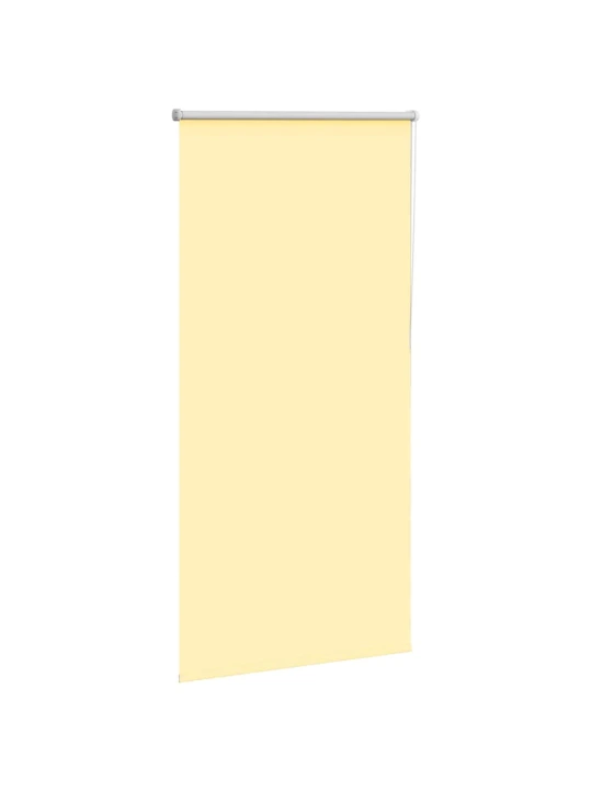 Roleta zatemňovací žlutá šířka látky 75,7 cm polyester