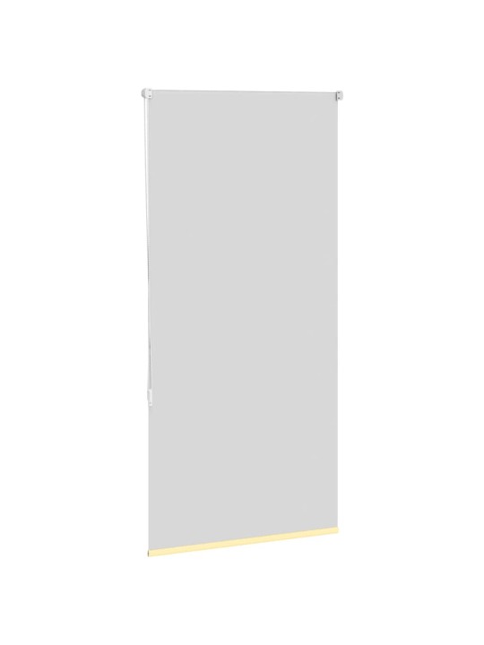 Roleta zatemňovací žlutá šířka látky 75,7 cm polyester