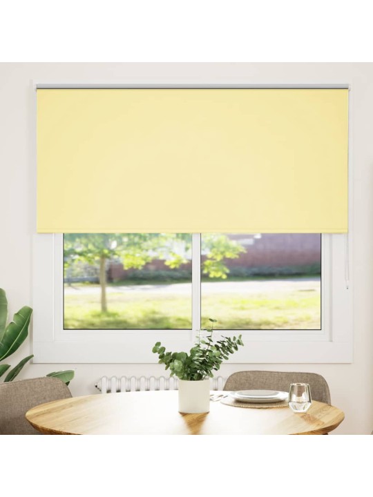 Roleta zatemňovací žlutá šířka látky 156,6 cm polyester