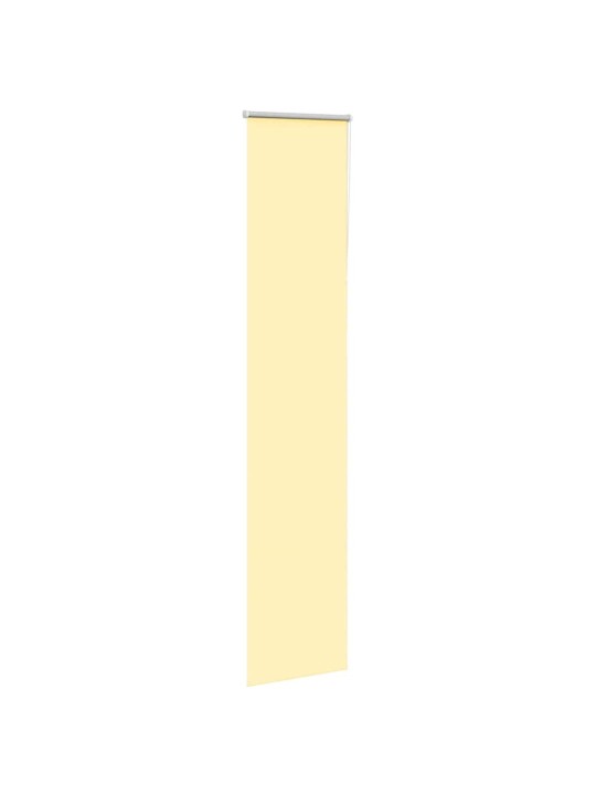 Roleta zatemňovací žlutá 40x210 cm šířka látky 35,7cm polyester