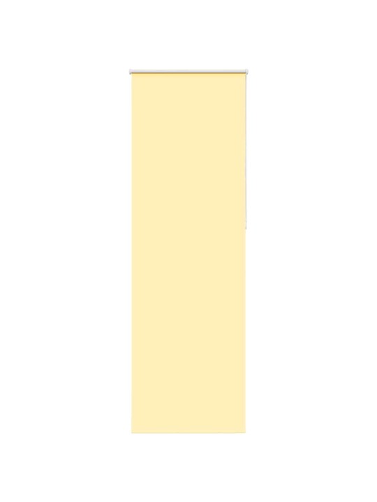 Roleta zatemňovací žlutá 65x210 cm šířka látky 60,7cm polyester