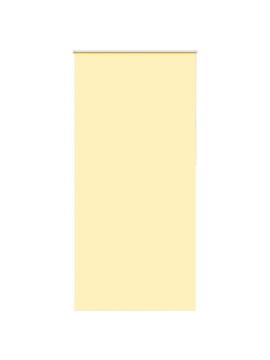 Roleta zatemňovací žlutá 90x210 cm šířka látky 85,7cm polyester