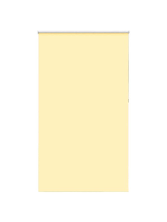 Roleta zatemňovací žlutá šířka látky 116,6 cm polyester