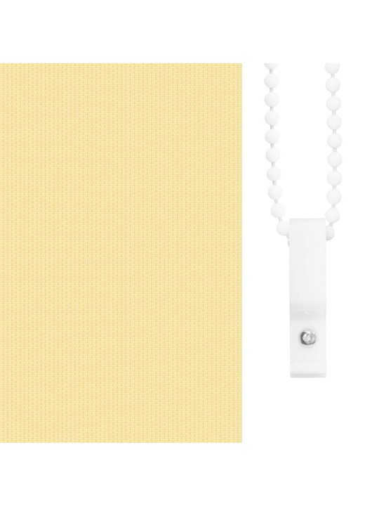 Roleta zatemňovací žlutá šířka látky 116,6 cm polyester