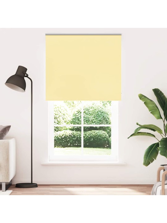 Roleta zatemňovací žlutá šířka látky 136,6 cm polyester