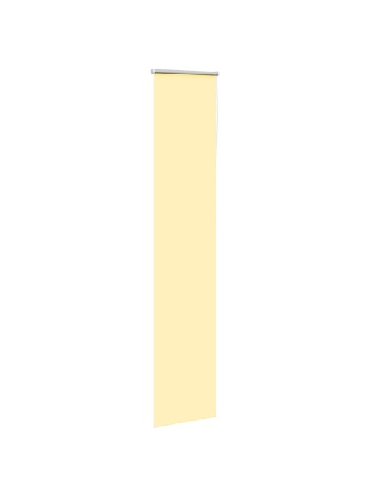 Roleta zatemňovací žlutá šířka látky 35,7 cm polyester