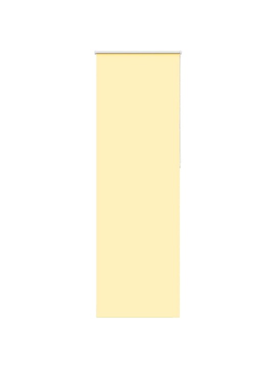 Roleta zatemňovací žlutá šířka látky 80,7 cm polyester