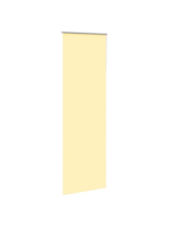 Roleta zatemňovací žlutá šířka látky 80,7 cm polyester