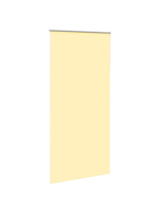 Roleta zatemňovací žlutá šířka látky 85,7 cm polyester