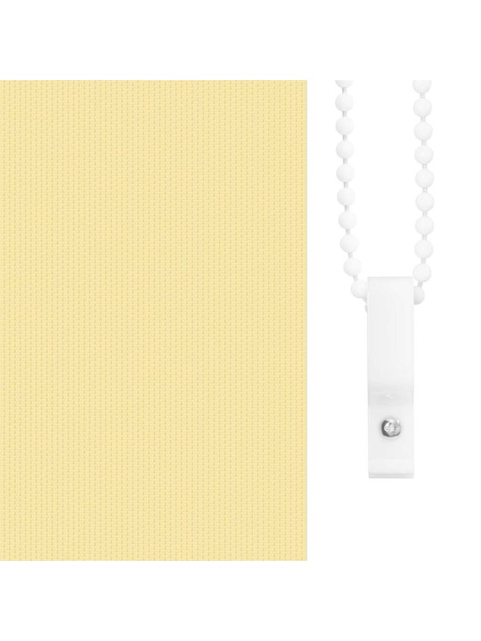 Roleta zatemňovací žlutá šířka látky 85,7 cm polyester