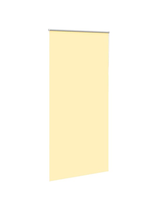 Roleta zatemňovací žlutá šířka látky 95,7 cm polyester