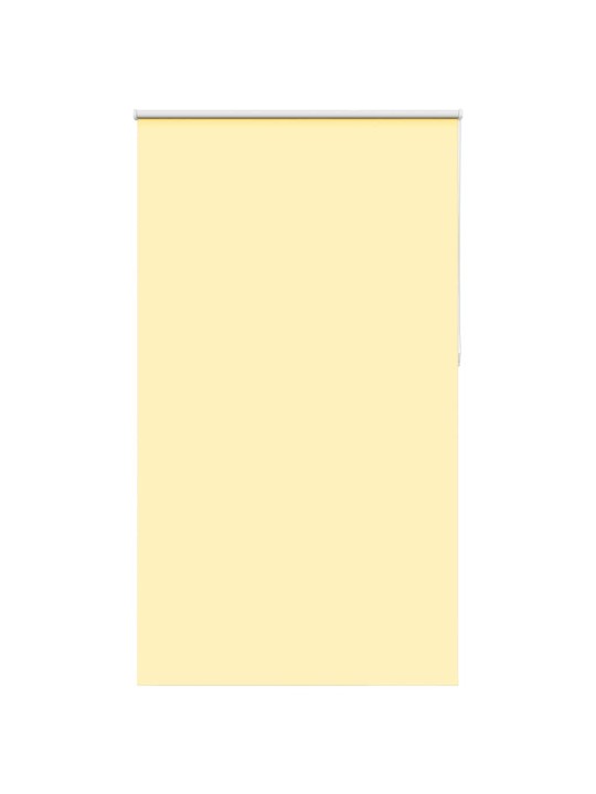 Roleta zatemňovací žlutá šířka látky 116,6 cm polyester