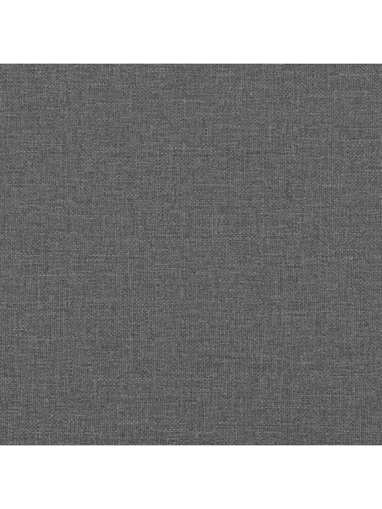Polohovací křeslo tmavě šedé textil