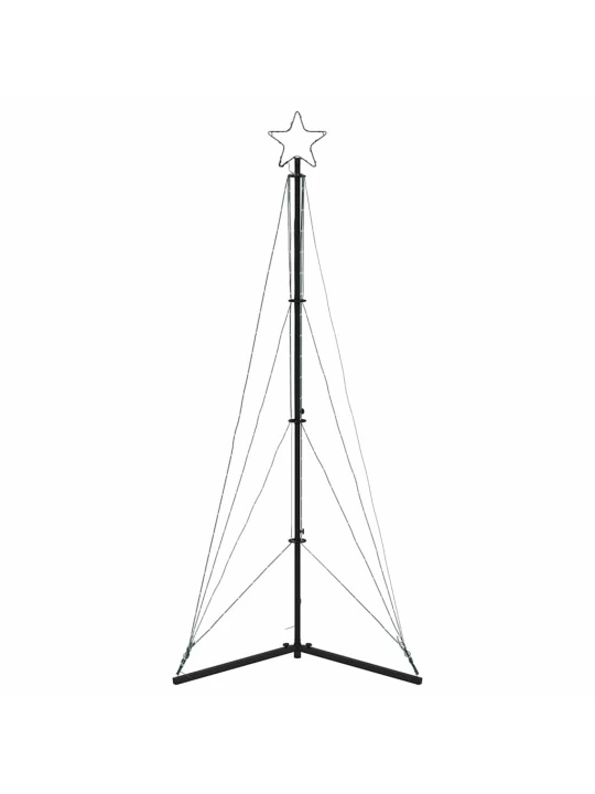 LED vánoční stromek 363 teple bílých LED diod 182 cm