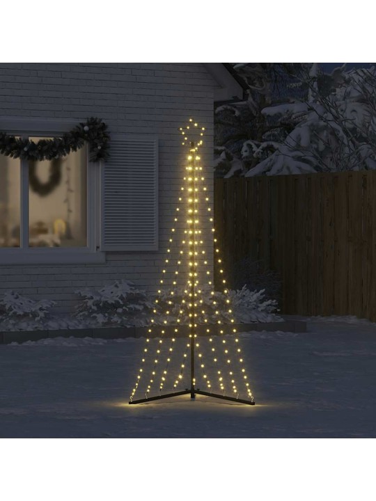 LED vánoční stromek 339 teple bílých LED 182 cm