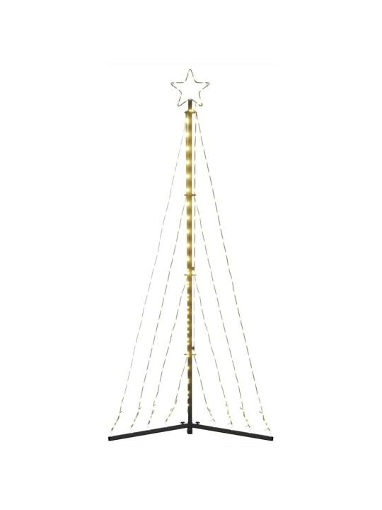 LED vánoční stromek 339 teple bílých LED 182 cm