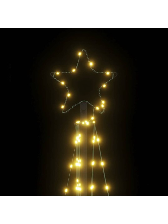 LED vánoční stromek 339 teple bílých LED 182 cm