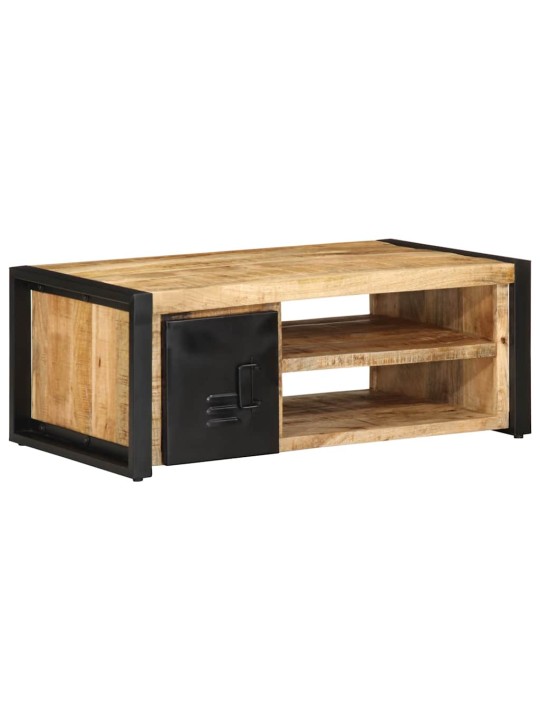 Konferenční stolek 90x50x36 cm hrubý mangovník