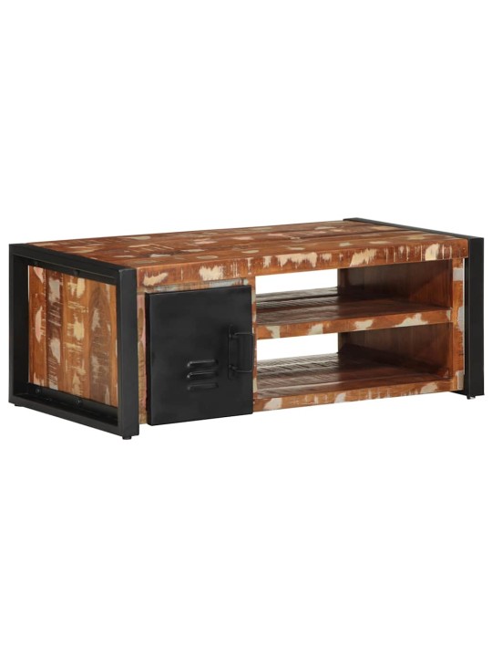 Konferenční stolek vícebarevný 90x50x36 cm recyklované dřevo