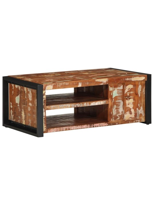 Konferenční stolek vícebarevný 90x50x36 cm recyklované dřevo