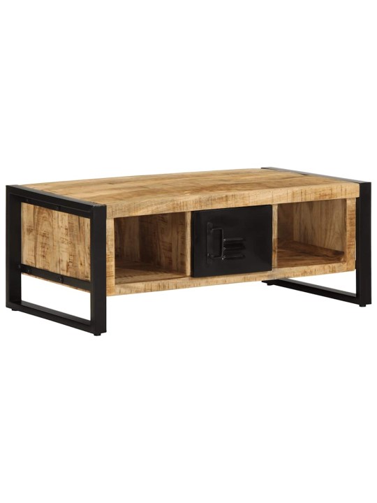 Konferenční stolek 90x50x36 cm hrubý mangovník