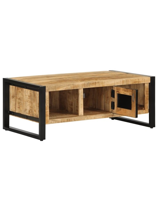 Konferenční stolek 90x50x36 cm hrubý mangovník