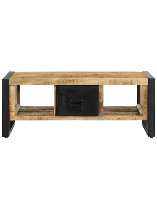Konferenční stolek 90x50x36 cm hrubý mangovník