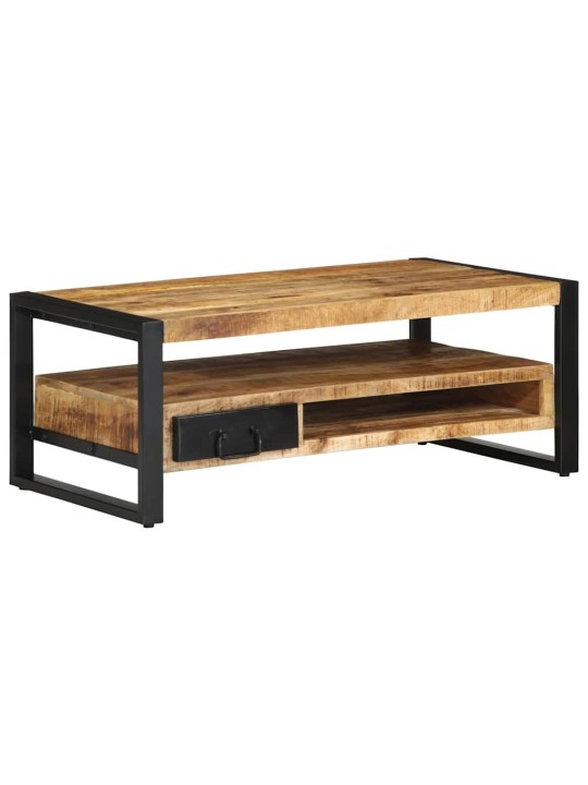 Konferenční stolek 90x50x36 cm hrubý mangovník