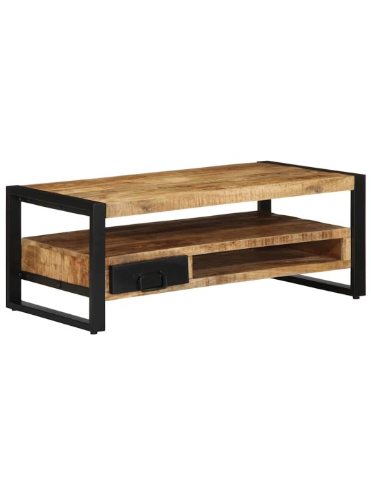 Konferenční stolek 90x50x36 cm hrubý mangovník