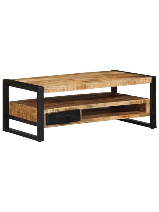 Konferenční stolek 90x50x36 cm hrubý mangovník