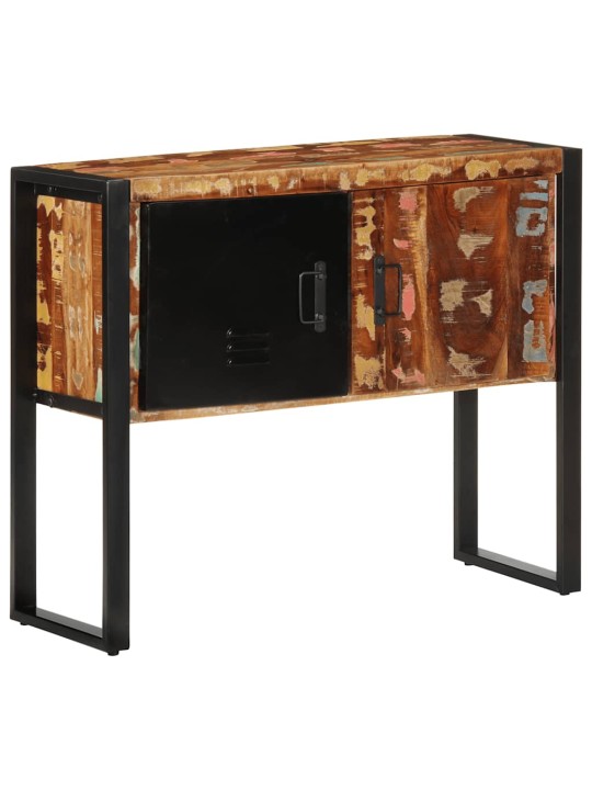 Konzolová skříňka vícebarevný 90x35x75 cm recyklované dřevo