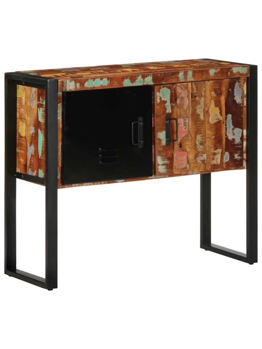 Konzolová skříňka vícebarevný 90x35x75 cm recyklované dřevo