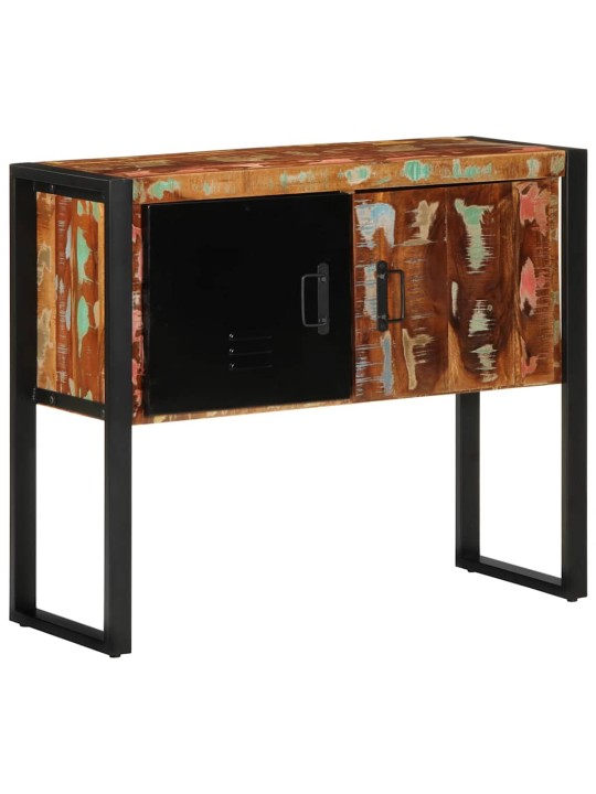 Konzolová skříňka vícebarevný 90x35x75 cm recyklované dřevo