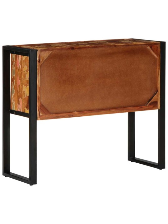 Konzolová skříňka vícebarevný 90x35x75 cm recyklované dřevo