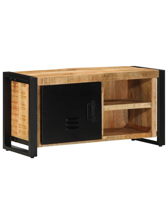 Tv skříňka 80x30x40 cm masivní hrubý mangovník