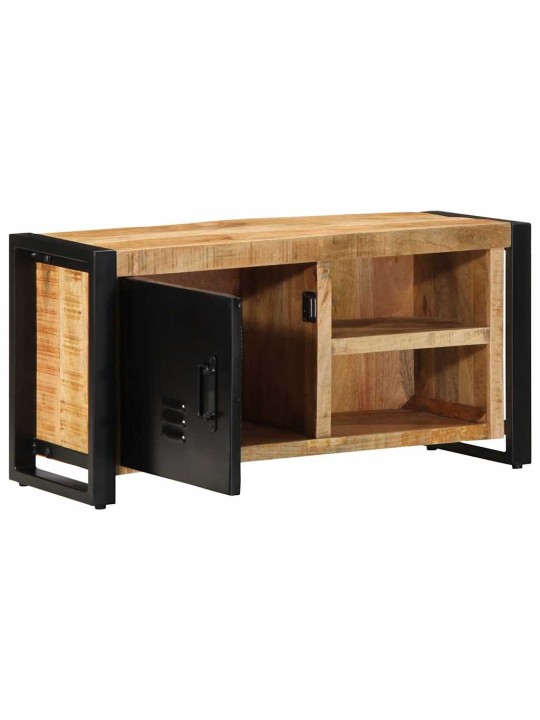Tv skříňka 80x30x40 cm masivní hrubý mangovník