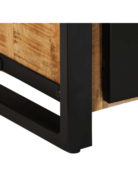 Tv skříňka 80x30x40 cm masivní hrubý mangovník