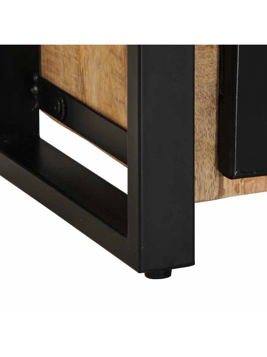 Tv skříňka 100x30x40 cm masivní hrubé mangovníkové dřevo