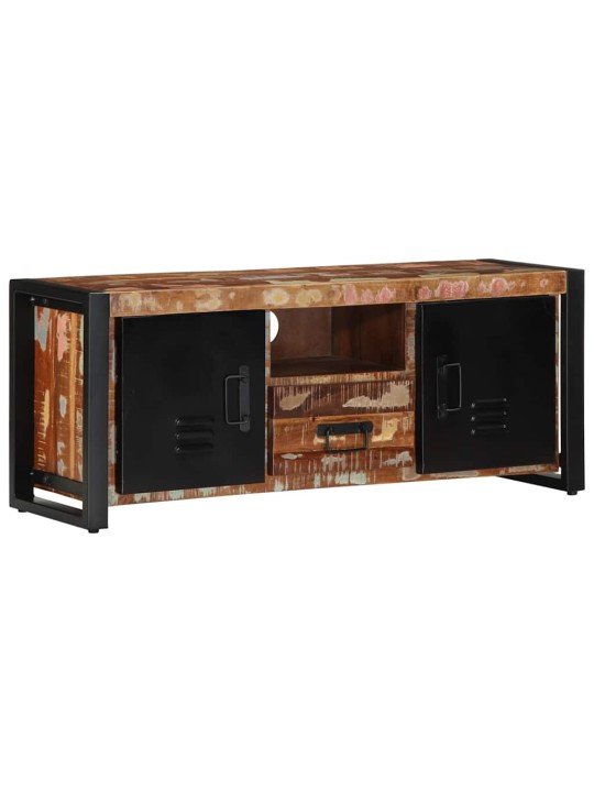 Tv skříňka 100x30x40 cm masivní recyklované dřevo